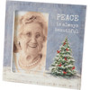 Wooden Plaque Photo Picture Frame - Peace Is Always Beautiful - Christmas Tree Design (Holds 5.3 Photo) from Primitives by Kathy