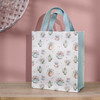 Double Sided Reusable Daily Tote Bag - Floral Teapot Design from Primitives by Kathy