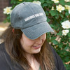 Stonewashed Adjustable Cotton Baseball Cap - Dangerous When Hungry from Primitives by Kathy