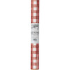 Decorative Paper Table Runner - Red & White Gingham Checker Design - 30 Feet x 2o Inch from Primitives by Kathy