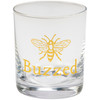 Decorative On The Rocks Glass - Bumblebee Buzzed 9 Oz from Primitives by Kathy