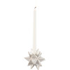 Decorative Stoneware Candle Holder Dimensional Starburst Design from Primitives by Kathy