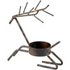 Set of 3 Decorative Metal Candle Holders - Minimalist Deer Design - Christmas Collection from Primitives by Kathy