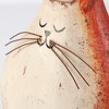 Cat Lover Decorative Wooden Tabby Cat Figurine - 4.5 Inch from Primitives by Kathy