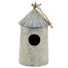 Decorative Rustic Metal Birdhouse Decor 13 Inch - Garden Collection from Primitives by Kathy