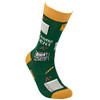 Colorfully Printed Cotton Novelty Socks - Awesome Student from Primitives by Kathy