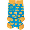 Colorfully Printed Cotton Novelty Socks - One Loved Dad - Father's Day Collection from Primitives by Kathy