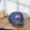 Adustable Cotton Baseball Cap - This Is My Drinking Hat - Beach Collection from Primitives by Kathy