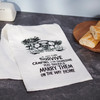 Cotton Kitchen Dish Towel - If You Can Survive Camping With Someone You Should Marry Them - from Primitives by Kathy