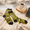 Colorfully Printed Cotton Novelty Socks - Call Me Pretty & Take Me Camping from Primitives by Kathy