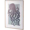 Decorative Framed Canvas Wall Art Decor - Octopus - 20x30 - Beach Collection from Primitives by Kathy