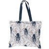 Double Sided Cotton Tote Bag With Straps - Octopus Print Design - Beach Collection from Primitives by Kathy
