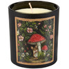 2 Wick Jar Candle - Woodland Mouse & Mushrooms - Lavender Scent - 35 Hours Burn Time from Primitives by Kathy
