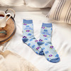 Colorfully Printed Cotton Novelty Socks - You Are MomAzing - Floral Print - Mother's Day Collection from Primitives by Kathy