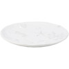 Decorative White Glaze Dinner Plater - Embossed Sealife Design - 10.75 In - Beach Collection from Primitives by Kathy