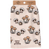 Cotton Linen Kitchen Dish Towel - Mushroom Themed Never Stop Growing 28x28 from Primitives by Kathy