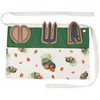 Thick Canvas Garden Apron - Strawberry Print Design - 20 In x 12.5 In from Primitives by Kathy