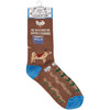 Colorfully Printed Cotton Novelty Socks - I'd Rather Be Homesteading - Farming Themed from Primitives by Kathy