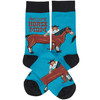 Colorfully Printed Cotton Novelty Socks - Awesome Horse Mom from Primitives by Kathy