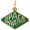 Hard Enamel Dog Collar Charm - Space Invader - 1.25 Inch from Primitives by Kathy