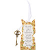 Decorative Vintage Easter Bunny With Magic Key Doorknob Ornament- Easter Magic Key from Primitives by Kathy