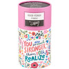 Jigsaw Puzzle - You Are Stronger Than You Realize (500 Pieces) - Colorful Floral Design from Primitives by Kathy
