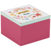 Decorative Hinged Keepsake Prayer Box - Floral Pattern Design 4x4 from Primitives by Kathy