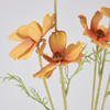 Set of 12 Decorative Artificial Botanical Floral Picks - Yellow Cosmos Flower 30.75 Inch Tall from Primitives by Kathy