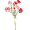 Set of 12 Decorative Artificial Floral Botanical Picks - Peach Pink Cosmos Flowers 18 Inch from Primitives by Kathy