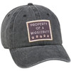 Dog Love Stonewashed Adjustable Baseball Cap - Property Of A Wigglebutt from Primitives by Kathy