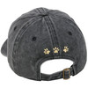 Cat Lover Stonewashed Adjustable Baseball Cap - Life Is Better With A Cat - Stitched Art Panel from Primitives by Kathy