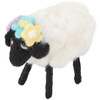 Felt Sheep With Floral Headband - 3.25 Inch - Easter & Spring Collection from Primitives by Kathy