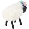 Felt Sheep With Floral Headband - 3.25 Inch - Easter & Spring Collection from Primitives by Kathy