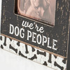 Dog Lover Small Wooden Hanging Photo Picture Frame - We're Dog People from Primitives by Kathy