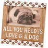 All You Need Is Love And A Dog Photo Picture Frame - Paw Print Design (Holds 5x3 Photo) from Primitives by Kathy