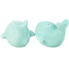 Sea Green Salt & Pepper Shaker Set - Whales - Ceramic - Beach Collection from Primitives by Kathy