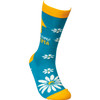 Daisy Design Awesome Grandma Colorfully Printed Cotton Socks from Primitives by Kathy