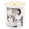 Trash Talk By Annie Vintage Themed Jar Candle - Two Week Notice - Cotton Scent - 8 Oz from Primitives by Kathy