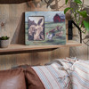 Decorative Metal Photo Picture Frame - Farmhouse Chickens (Hold 4x6 Photo) from Primitives by Kathy