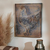 Decorative Wooden Wall Decor Art - Dimensional Farmhouse Chicken 15.75 In x 19.5 In from Primitives by Kathy