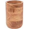 Acacia Wood Kitchen Utensil Holder 8 In x 5.5 In - Cottage Collection from Primitives by Kathy