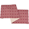 Decorative Cotton Table Runner Cloth - Red & Cream Checkered Pattern 52x15 from Primitives by Kathy
