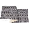Decorative Cotton Table Runner Cloth - Navy & Cream Checkered Pattern 52x15 from Primitives by Kathy