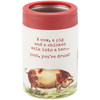 Insulated Steel Can Cooler - A Cow Pig & Chicken Walk Into A Bar 12 Oz from Primitives by Kathy