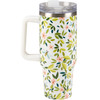 Stainless Steel Travel Mug Thermos - Flowers And Bees 40 Oz from Primitives by Kathy