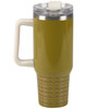 Stainless Steel Travel Mug Thermos - Veggie Growin Chicken Raisin' 40 Oz - Homestead Collection from Primitives by Kathy