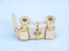 Handcrafted Scouts Solid Brass Binocular w/Handle 4" from Hampton Creations