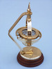 Handcrafted Solid Brass Hanging Compass 8" from Hampton Creations Handcrafted Solid Brass Hanging Compass 8" from Hampton Creations
