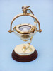 Handcrafted Solid Brass Hanging Compass 8" from Hampton Creations Handcrafted Solid Brass Hanging Compass 8" from Hampton Creations