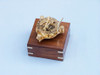 Handcrafted Solid Brass Captain's Triangle Sundial Compass w/ Rosewood Box 3" from Hampton Creations Handcrafted Solid Brass Captain's Triangle Sundial Compass w/ Rosewood Box 3" from Hampton Creations